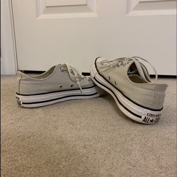 light grey chucks